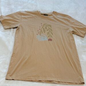 Stance Tan Graphic T-Shirt for Men